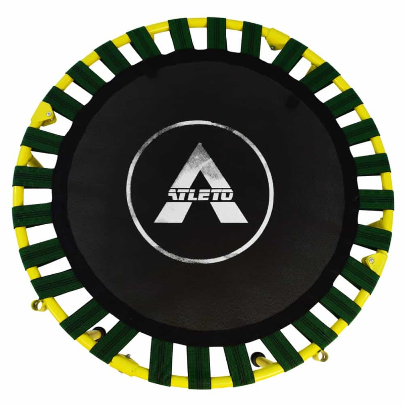 Батут Atleto Green 91 см з ручкою