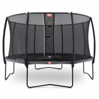 Батут Berg Champion Grey Levels 430 см із сіткою Deluxe