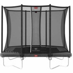 Батут Berg Ultim Favorit Grey 280x190 см с сеткой Comfort