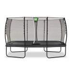 Батут Exit Allure Classic 244x427 см Black с сеткой