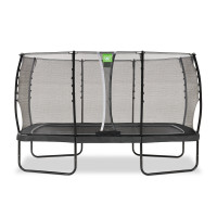 Батут Exit Allure Classic 244x427 см Black з сіткою