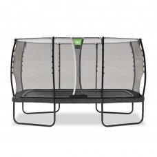 Батут Exit Allure Classic 244x427 см Black с сеткой