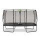 Батут Exit Allure Classic 244x427 см Black с сеткой