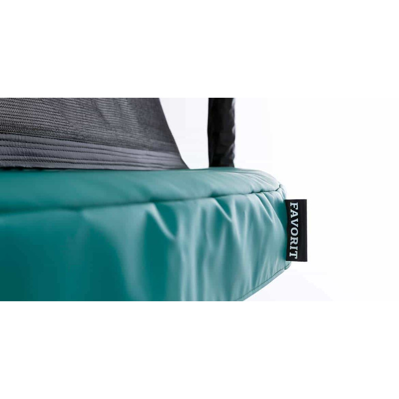 Батут Berg Grand Favorit Green 520x345 см с сеткой Comfort