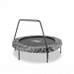 Батут Exit Tiggy Bkack/Grey 140 см с ручкой