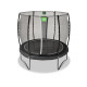Батут Exit Allure Classic 253 см Black с сеткой