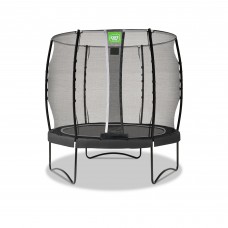Батут Exit Allure Classic 253 см Black с сеткой