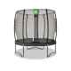 Батут Exit Allure Classic 253 см Black с сеткой