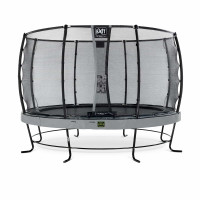 Батут Exit Elegant Premium Grey 366 см с сеткой Deluxe