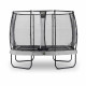 Батут Exit Elegant Premium Grey 214x366 см с сеткой Deluxe