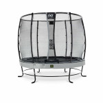 Батут Exit Elegant Premium Grey 253 см с сеткой Deluxe