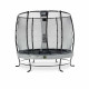 Батут Exit Elegant Premium Grey 253 см з сіткою Deluxe
