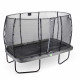 Батут Exit Elegant Grey 214x366 см с сеткой Economy
