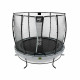 Батут Exit Elegant Premium Grey 253 см з сіткою Deluxe