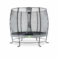 Батут Exit Elegant Grey 253 см з сіткою Economy