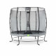 Батут Exit Elegant Grey 253 см с сеткой Economy