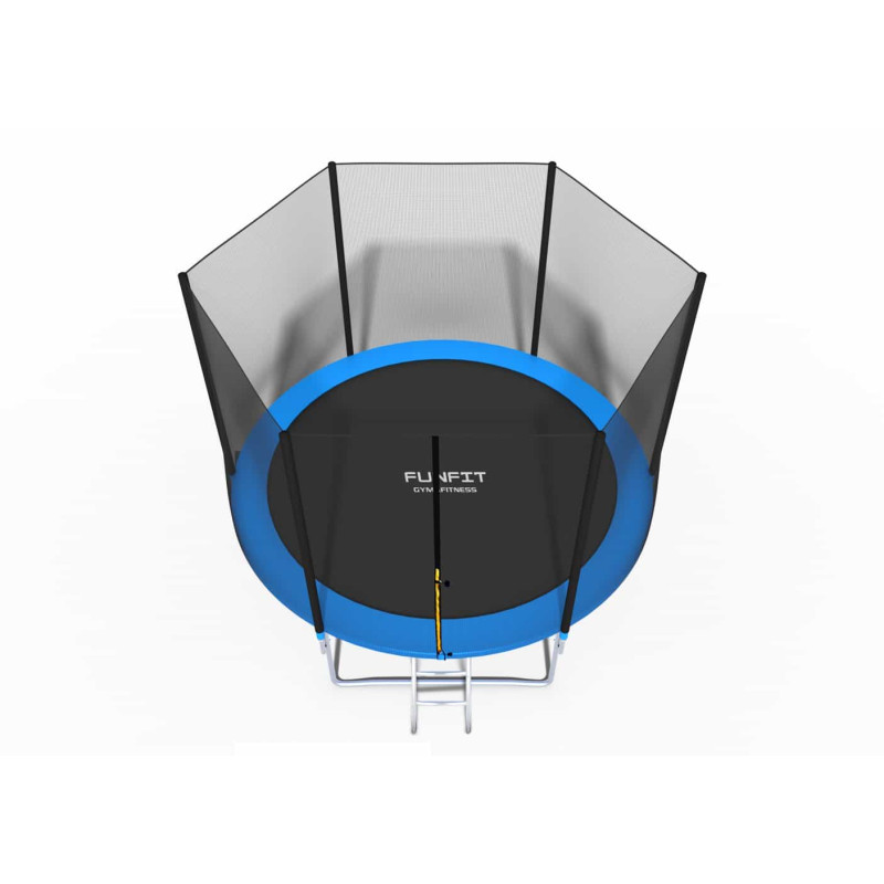 Батут FunFit 312 см с сеткой и лестницей
