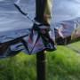 Батут inSPORTline Flea 305 см з сіткою і драбинкою
