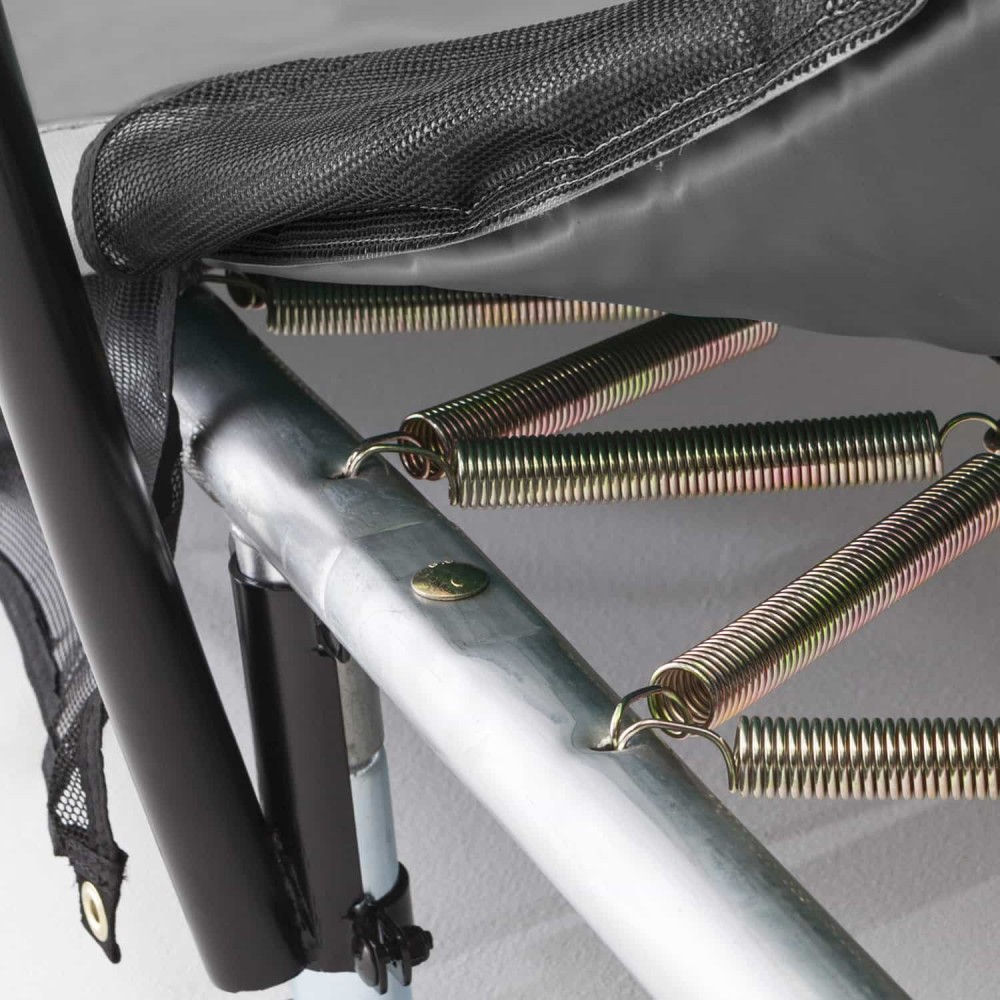 Батут Berg Ultim Champion Grey 330x220 см с сеткой Deluxe