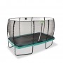 Батут Exit Allure Classic 244x427 см Green с сеткой