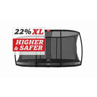 Батут Berg InGround Grand Elite Grey 520x345 см с сеткой Deluxe XL