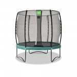 Батут Exit Allure Classic 253 см Green с сеткой