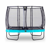 Батут Exit Elegant Premium Blue 214x366 см с сеткой Deluxe