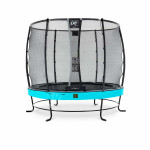 Батут Exit Elegant Premium Blue 253 см с сеткой Deluxe