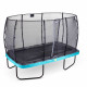 Батут Exit Elegant Blue 214x366 см с сеткой Economy