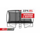 Батут Berg Ultim Champion Grey 410x250 см із сіткою Deluxe XL