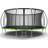 Батут Zipro Jump Pro Premium 496 см з внутрішньою сіткою та драбинкою