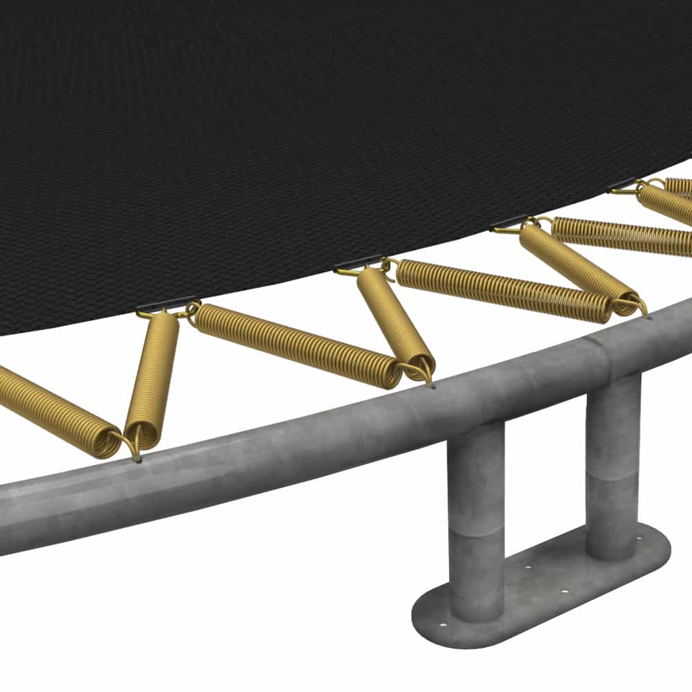 Батут Berg InGround Elite Red 330 см с сеткой Deluxe