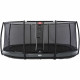 Батут Berg InGround Grand Elite Grey 520x345 см с сеткой Deluxe