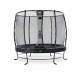 Батут Exit Elegant Premium Black 253 см с сеткой Deluxe