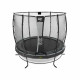 Батут Exit Elegant Premium Black 253 см с сеткой Deluxe