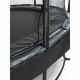 Батут Exit Elegant Premium Black 253 см с сеткой Deluxe