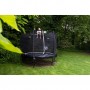 Батут Exit Lotus Classic 253 см Black з сіткою