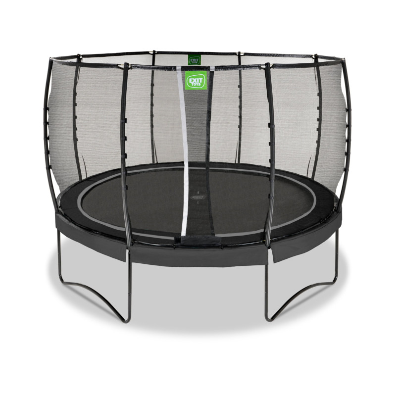 Батут Exit Allure Premium 366 см Black с сеткой