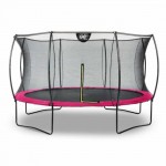 Батут Exit Silhouette Pink 366 см с сеткой