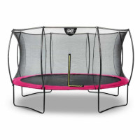 Батут Exit Silhouette Pink 366 см з сіткою