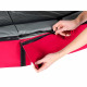 Батут Exit Elegant Premium Red 214x366 см с сеткой Deluxe