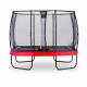 Батут Exit Elegant Premium Red 214x366 см с сеткой Deluxe