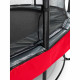 Батут Exit Elegant Premium Red 253 см с сеткой Deluxe