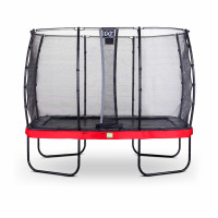 Батут Exit Elegant Red 214x366 см с сеткой Economy
