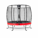 Батут Exit Elegant Premium Red 253 см с сеткой Deluxe