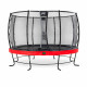 Батут Exit Elegant Premium Red 366 см з сіткою Deluxe