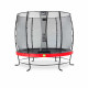 Батут Exit Elegant Red 253 см с сеткой Economy