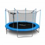 Батут Neo Sport 404 см с внутренней сеткой и лестницей
