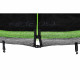 Батут 4FIZJO Classic 312 см Black/Green с внешней сеткой и лестницей