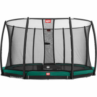 Батут Berg InGround Champion Green 330 см із сіткою Deluxe